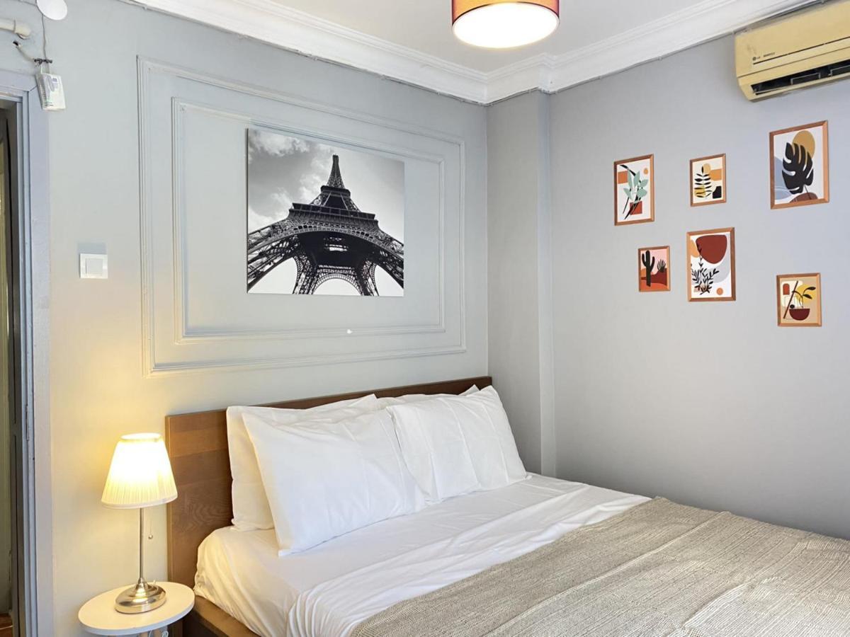 Charming Flat With Balcony In Sinanpasa Besiktas Lägenhet Istanbul Exteriör bild